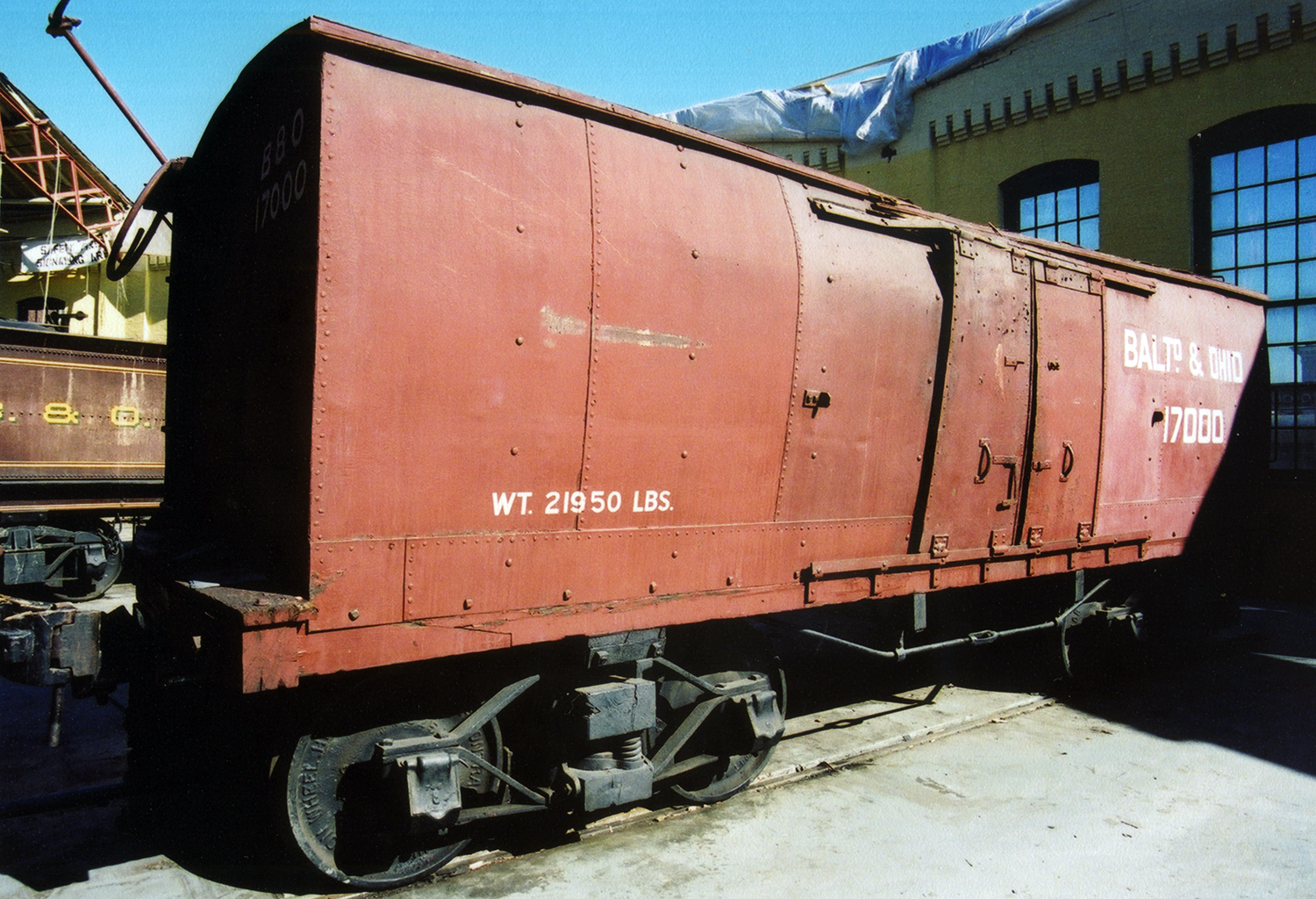 B&O No. 17000 Iron Boxcar | B&O Railroad Museum